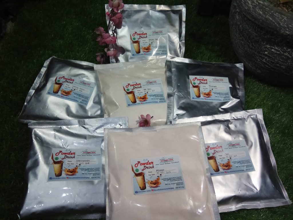 Distributor Bubuk Minuman Bubble Drink Pilihan Lengkap Harga Termurah di Sawangan Depok Hubungi 089638706139